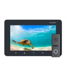 Комплект видеодомофона Slinex SM-07M Graphite + ML-17HD Graphite