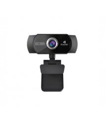 Вебкамера із мікрофоном Kisonli PC-2, 1080P 30fps, пласт. корпус, Black, BOX