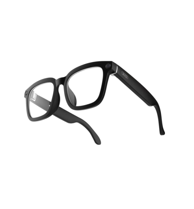 Розумні окуляри E17 AI Smart Shooting Glasses 8-MEGA Pixel, Bluetooth, Black, 150,6*150,5*51,3 мм, 42g. clear, Box