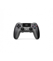 Геймпад бездротової XO GP6 A для PS4 Bluetooth - Wired, 17 кнопок, (Grey - Green), 3.7V, 600mAh, 200g. Gray, Box