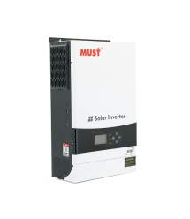 Гібридний інвертор MUST PH19-6048EXP, 6000W, 48V, струм заряду 1-60А, 160-275V, MPPT (80А, 450 Vdc), 490х300х150