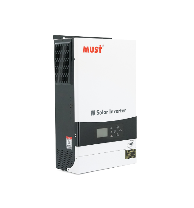 Гібридний інвертор MUST PH19-6048EXP, 6000W, 48V, струм заряду 1-60А, 160-275V, MPPT (80А, 450 Vdc), 490х300х150