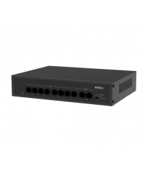 10-ти портовий некерований POE комутатор Imou SF110P з 8POE 100 Мбіт + 2хUP-Link 100Мбіт, до 250м, 65Вт, 220&amptimes162&amptime