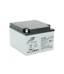 Акумуляторна батарея AGM RITAR RT12280 L5, Gray Case, 12V 28Ah (166х178х125)