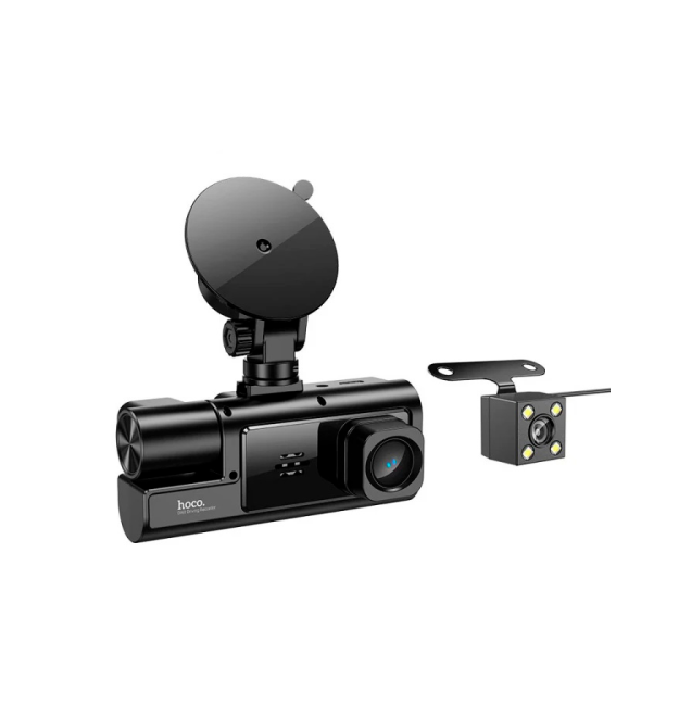 Автомобільний відеореєстратор HOCO DI60, Black, Box