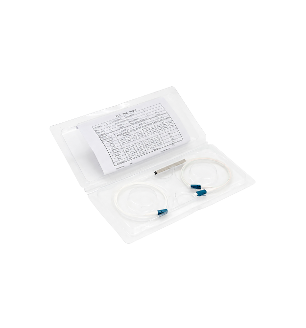 Дільник оптичний Coupler PLC-1x2-split-0-LC - UPC-0.9mm cord-1.0m