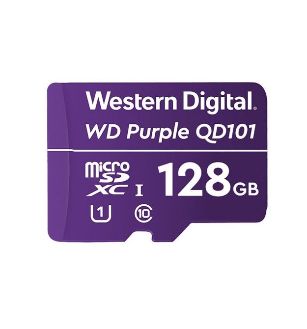 Карта пам'яті Western Digital MICRO SDXC 128GB UHS-I WDD128G1P0C WDC спеціалізована для відеоспостереження