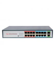 PoE-комутатор Bas-IP SH-20.16 16-портовий некерований