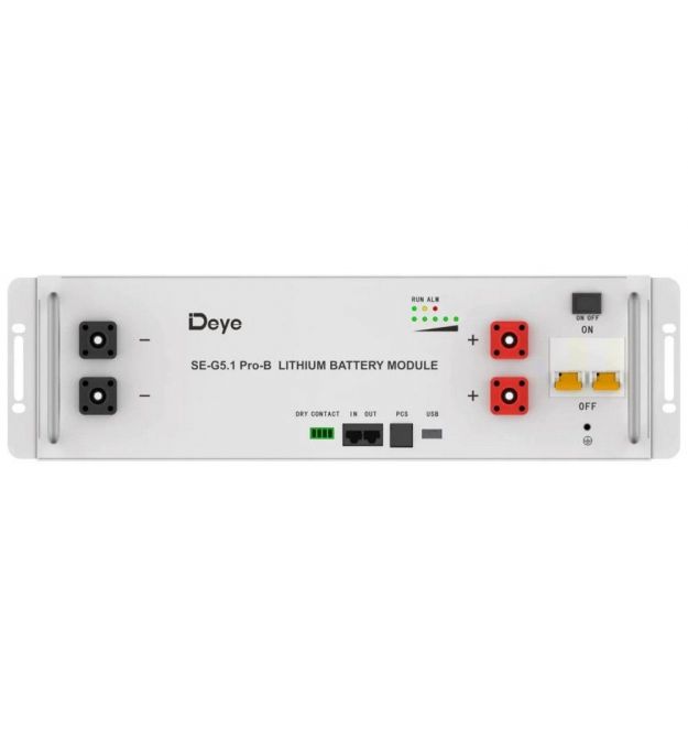 Акумуляторна батарея Deye SE-G5.1 Pro-B LiFePO4 51,2V 100Ah