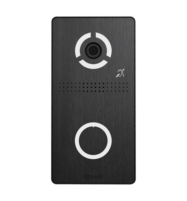 IP панель виклику Bas-IP AV-04SDI Black для IP-домофонів