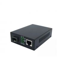 1G медіаконвертер AL MC-SC20G T1310, 1*10/100/1000Mbps RJ45 Port, 1*1000Mbps SM port, BiDi T1310nm/R1550nm, SC, 20