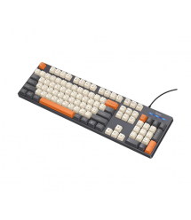 Клавіатура провідна HOCO GM61, USB, 104 клавіші, (Eng - Pyc), Gray, Box