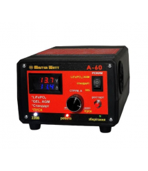 Пуско-зарядне ЗУ для LiFePO4 акумуляторів PZU А-60 12V (20-800Ah) (MF, AGM, GEL, CA - CA, LiFePO4) 60А, 160-245V