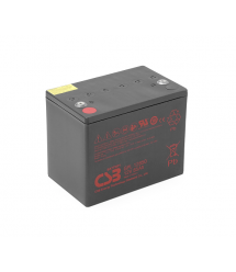 Акумуляторна батарея CSB GPL12850, 12V 85Ah (261х168х213 (220), 24.6 kg. black