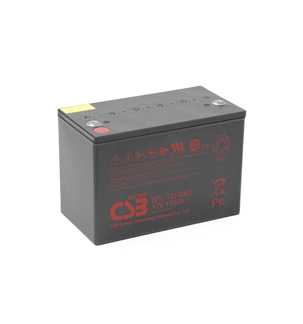 Акумуляторна батарея CSB GPL121000S, 12V 100Ah (343х168х215 (220) Q1 - 20 (ТАЙВАНЬ)