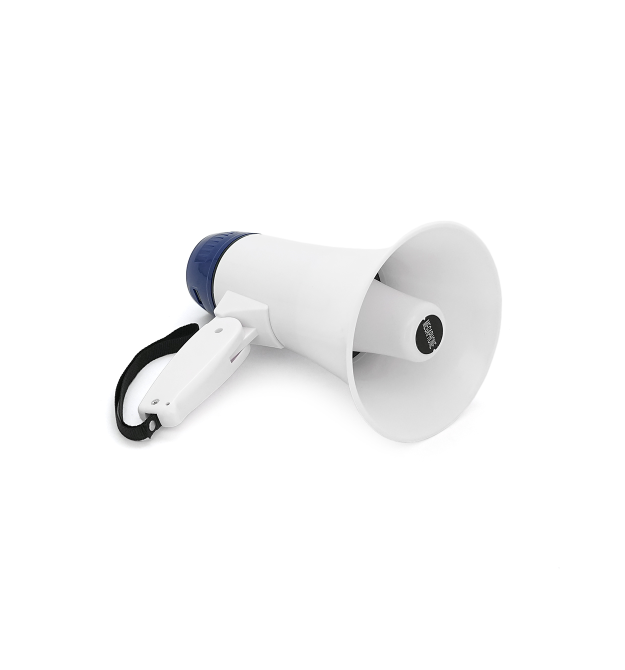 Гучномовець Megaphone HT-135BT, 15W, живлення від акумулятора 18650, СЗУ, Red - White, Box