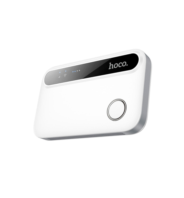 4G модем HOCO HI41(LTE), 900-2600МГЦ, 50-150Mb - s, USB, акумулятор 2100mAh, White, BOX