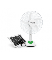 Вентилятор GDTIMES GD 8069LI-16, 16, Solar+ вбудований акумулятор, 2*USB лампочки, Box