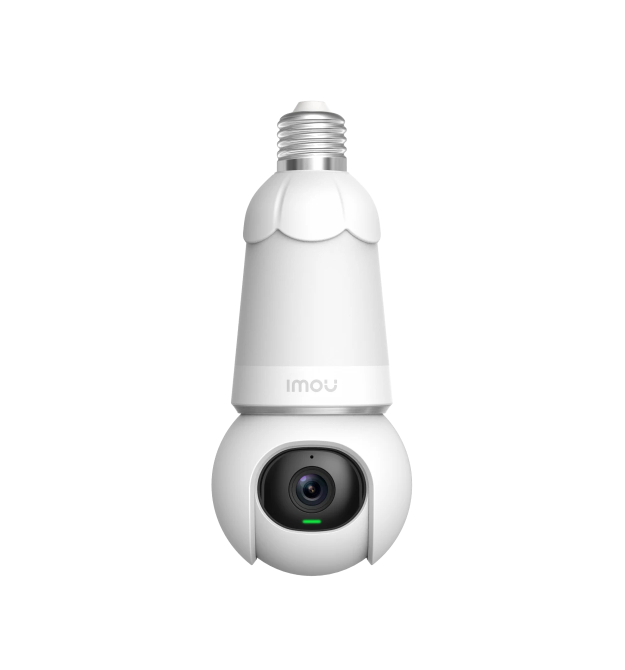 5Мп поворотна Wi-Fi відеокамера з Micro SD карткою та зі звуком Imou Bulb Cam IPC-S6DP-5M0WEB-E27 (2.8мм)
