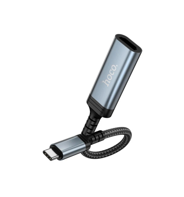 Перехідник HOCO UA43 Type-C (тато) - HDMI(мама), Black-gray