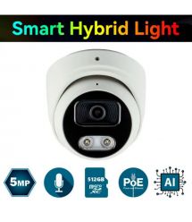 IP-видеокамера 5 Мп SEVEN IP-1015PA-DL white 2,8 мм с умной двойной подсветкой
