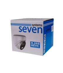 IP-видеокамера 5 Мп SEVEN IP-1015PA-DL white 2,8 мм с умной двойной подсветкой