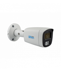 IP-видеокамера 5 Мп SEVEN IP-7225PA-DL white 4 мм с умной двойной подсветкой