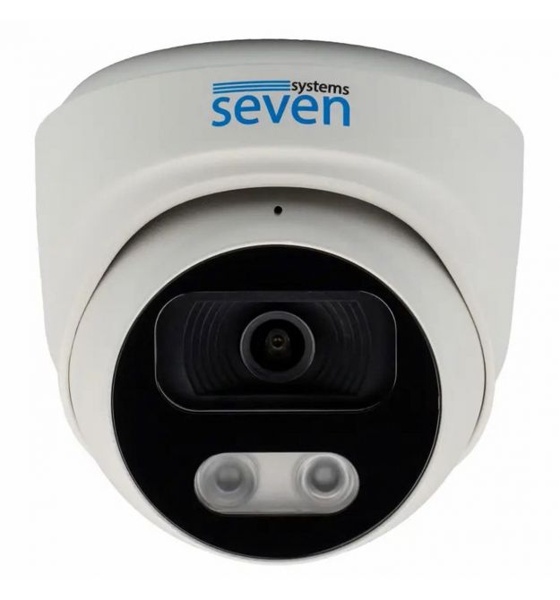 IP-видеокамера 2 Мп SEVEN IP-7212PA white 4 мм