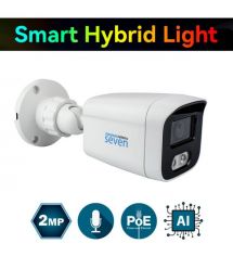 IP-видеокамера 2 Мп уличная SEVEN IP-1022PA white 2,8 мм