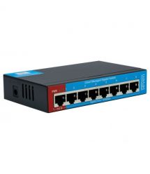Гигабитный управляемый 8-ми портовый коммутатор SEVEN GS108