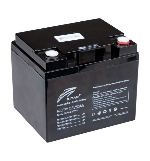 Аккумуляторная батарея Ritar R-LFP12.8V50AH