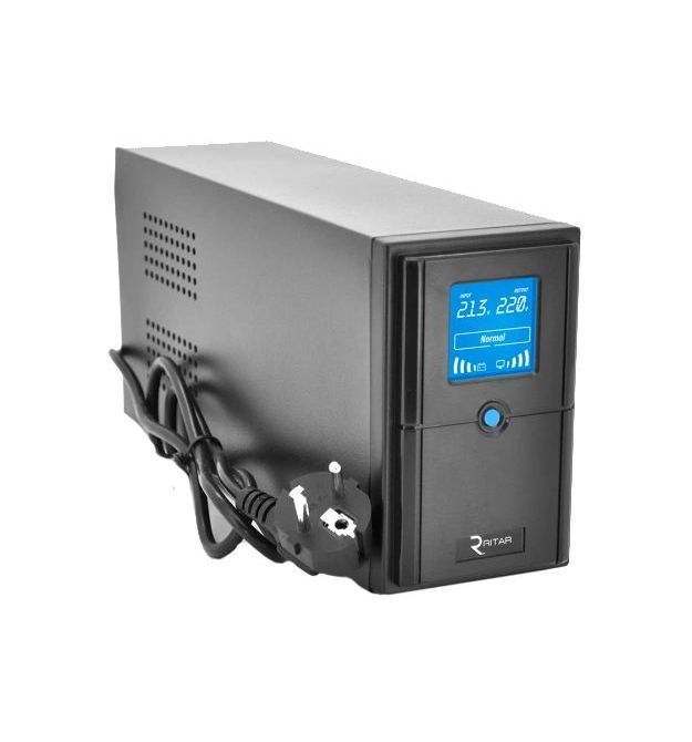 Источник бесперебойного питания Ritar E-RTM600 ELF-D LCD (360W)