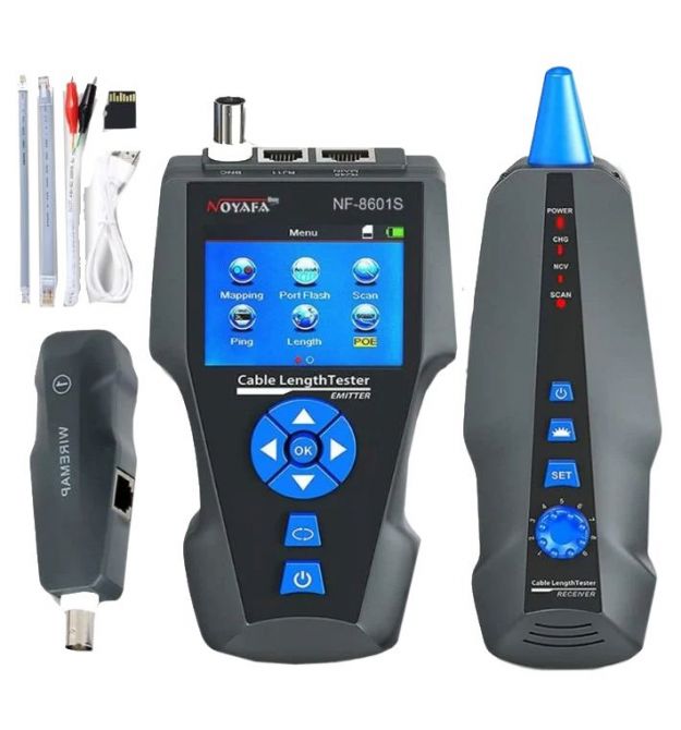 Многофункциональный кабельный тестер NOYAFA NF-8601S