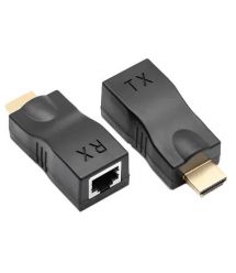 Пассивный удлинитель HDMI сигнала по UTP кабелю Voltronic 30 м 720P-cat5e, 1080P-cat6e