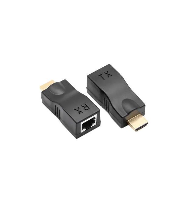 Пассивный удлинитель HDMI сигнала по UTP кабелю Voltronic 30 м 720P-cat5e, 1080P-cat6e