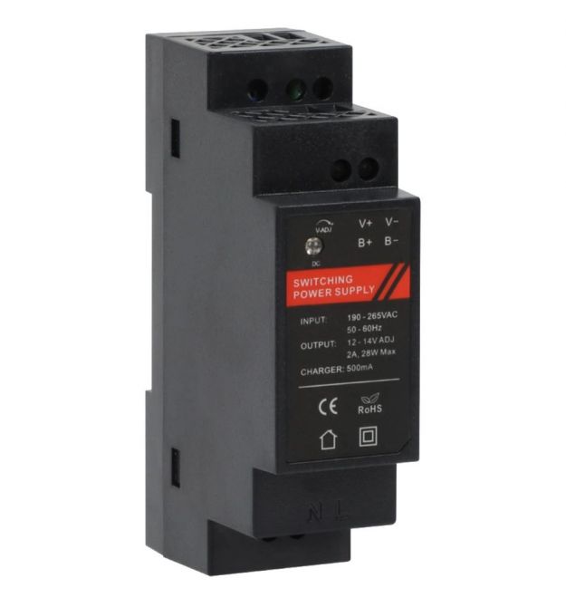Блок питания на DIN рейке DR12024-01B 12V/2A