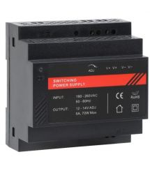 Блок питания на DIN рейке DR12060-02 12V/5A