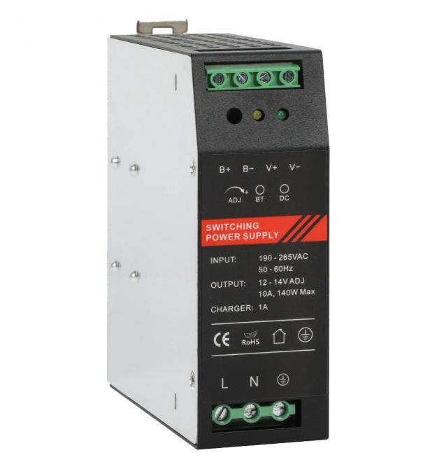 Блок питания на DIN рейке DR12120-01B 12V/10A