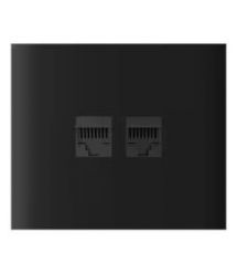 Фронтальная панель Ajax CenterCover (LAN) vertical Black