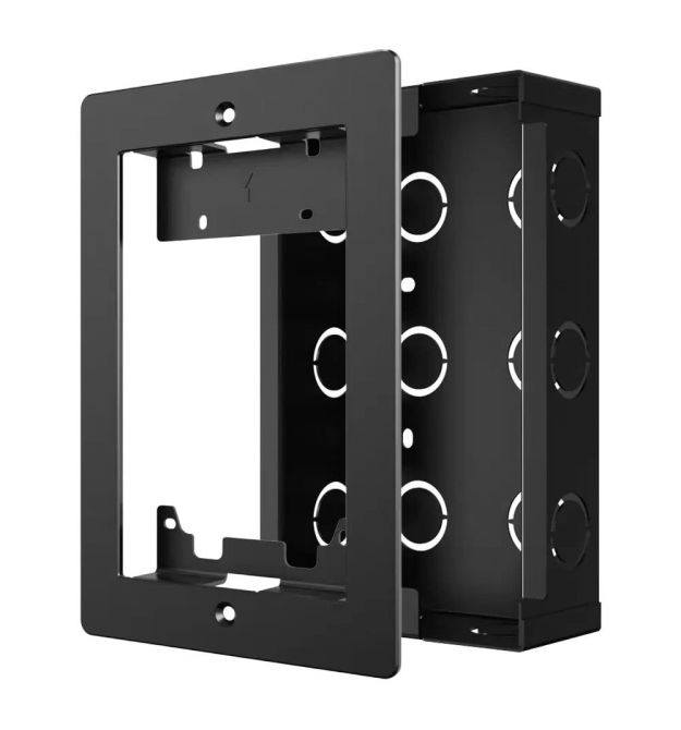 Монтажний комплект для врізного монтажу панелі виклику серії R25 Akuvox V2.0 Black