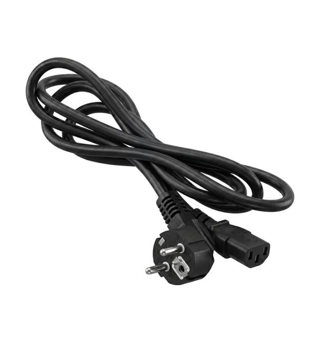 Кабель живлення Trinix C13-EU plug євророзетка 1.8м
