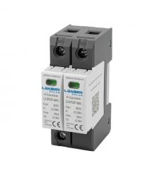 Обмежувач напруги Leader LD-SPD2P-40KA-600V DC під DIN-рейку