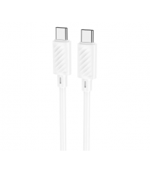 Кабель Hoco X88, Type-C-Type C, 60W, White, довжина 1м, BOX