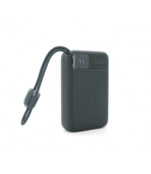 PowerBank Baseus EnerFill FC11 Digital Display Fast Charge 20000mAh 22.5W, 2*USB+Type-C, PD3.0, QC3.0, Black, Q20