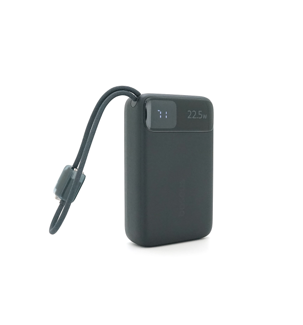 PowerBank Baseus EnerFill FC11 Digital Display Fast Charge 20000mAh 22.5W, 2*USB+Type-C, PD3.0, QC3.0, Black, Q20