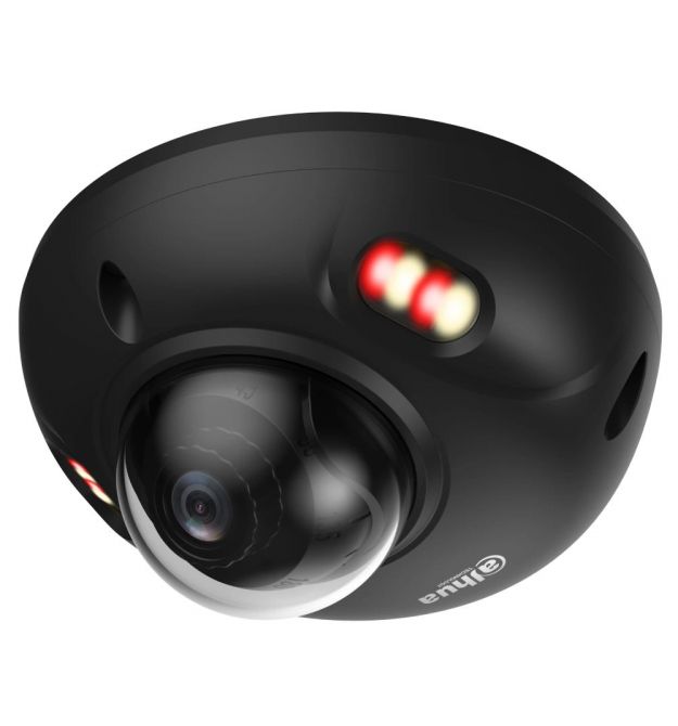 IP видеокамера Dahua DH-IPC-HDBW3649F-AS-IL-Black 6МП (2.8мм) с микрофоном