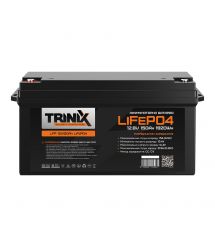 Аккумуляторная батарея LFP 12V150Ah LiFePo4 TRINIX литий железо-фосфатная