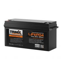 Акумуляторна батарея LFP 12V150Ah LiFePo4 TRINIX літій залізо-фосфатна