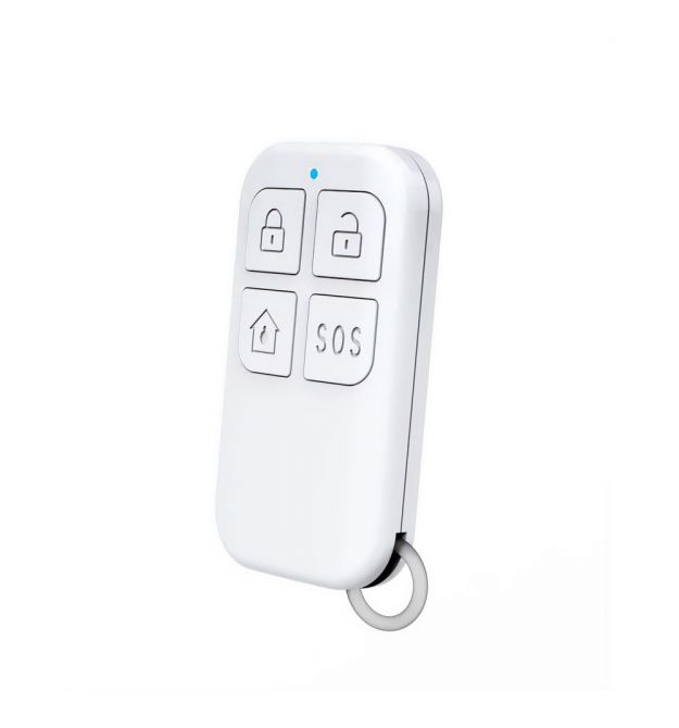 Радіобрелок Trinix TRX-KEY01-W для керування бездротовою охоронною сигналізацією