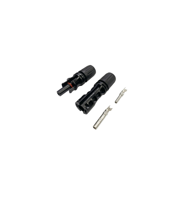 Комплект (2 шт.) конекторів MC-4 1500V-30A (обтиск U-type, кабель 4 мм² - 6 мм²) Premium
